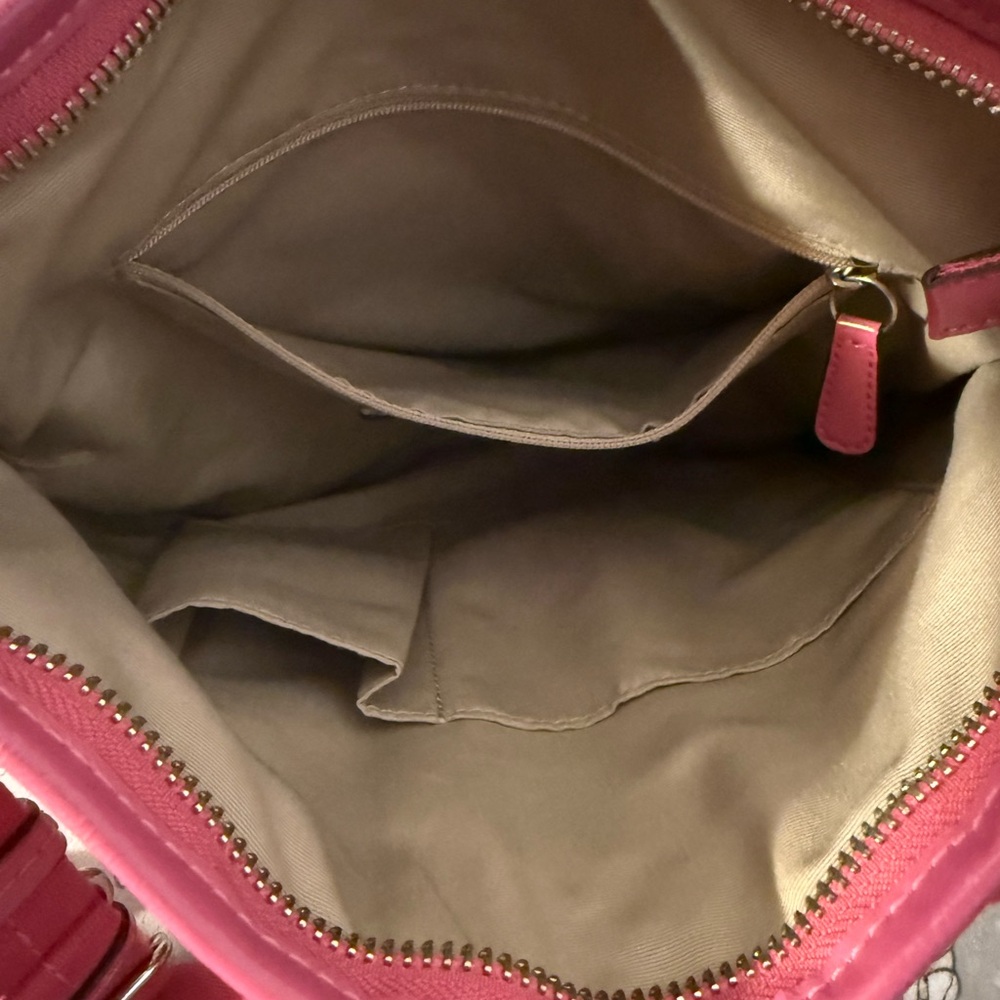 Coach Pink and Brown Crossbody Bag - Picture 5 of 9